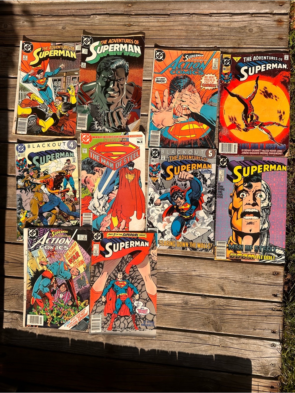 Superman DC comics 80s-90s lot